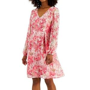 INC tropical rose dress